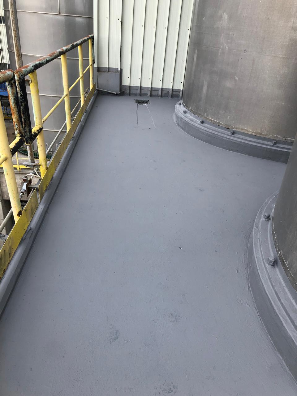 Impermeabilización de losas y bases de silos